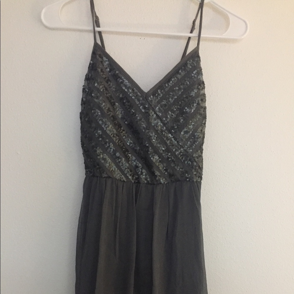 Grey short dress
